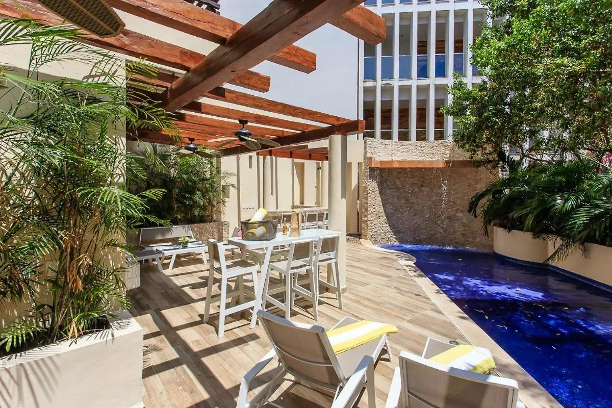 Ata07 - 2 Bedroom Amazing And Beautiful Apartment Private Pool Playa del Carmen