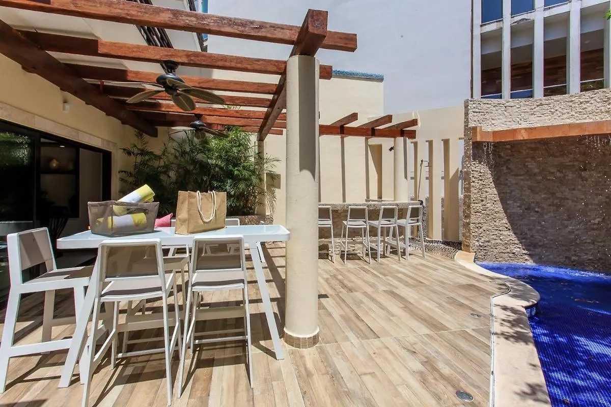 Ata07 - 2 Bedroom Amazing And Beautiful Apartment Private Pool Playa del Carmen 0*,  Mexico