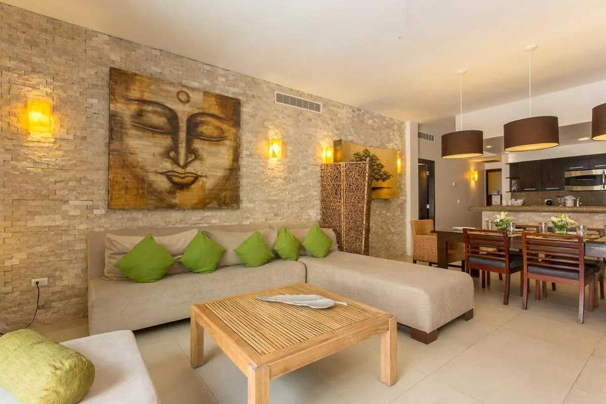 Ata07 - 2 Bedroom Amazing And Beautiful Apartment Private Pool Playa del Carmen